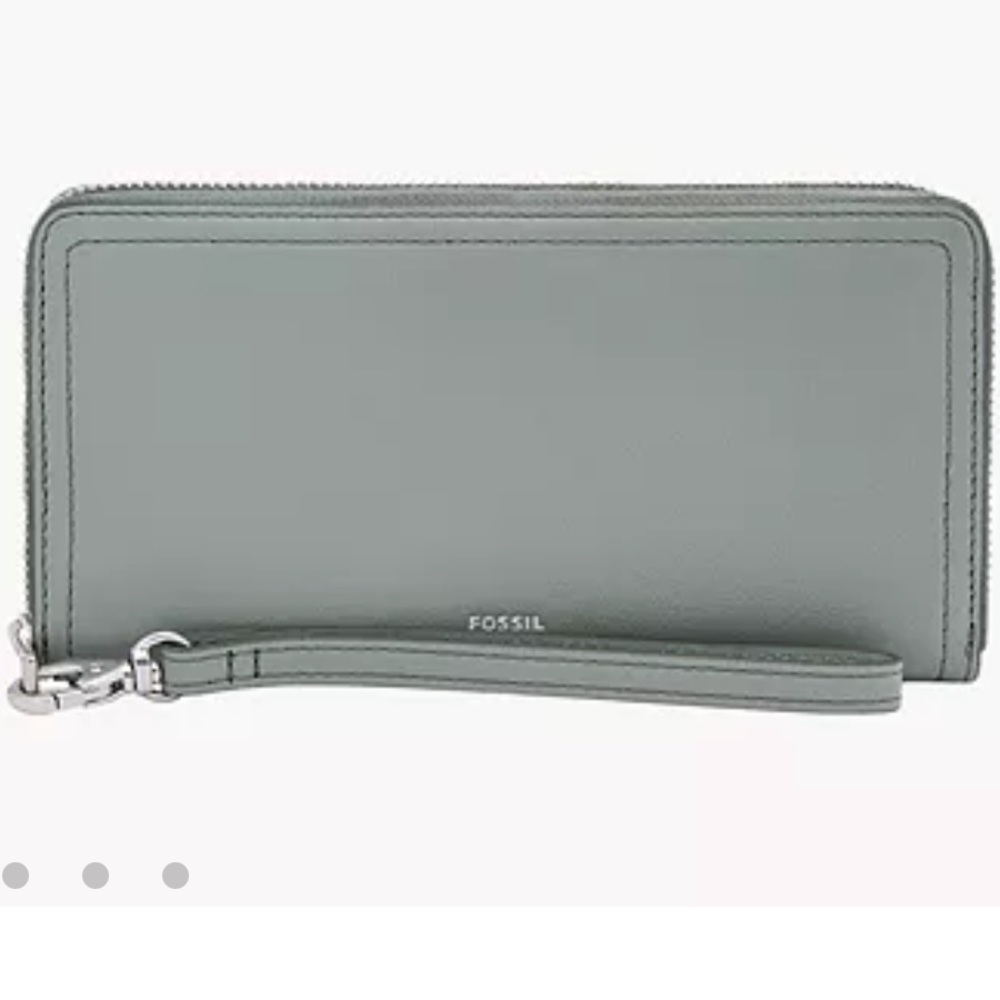 Fossil Logan Rfid Zip Around Wallet - image 1
